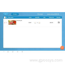 Fully Functional Tablet ordering and cashier system